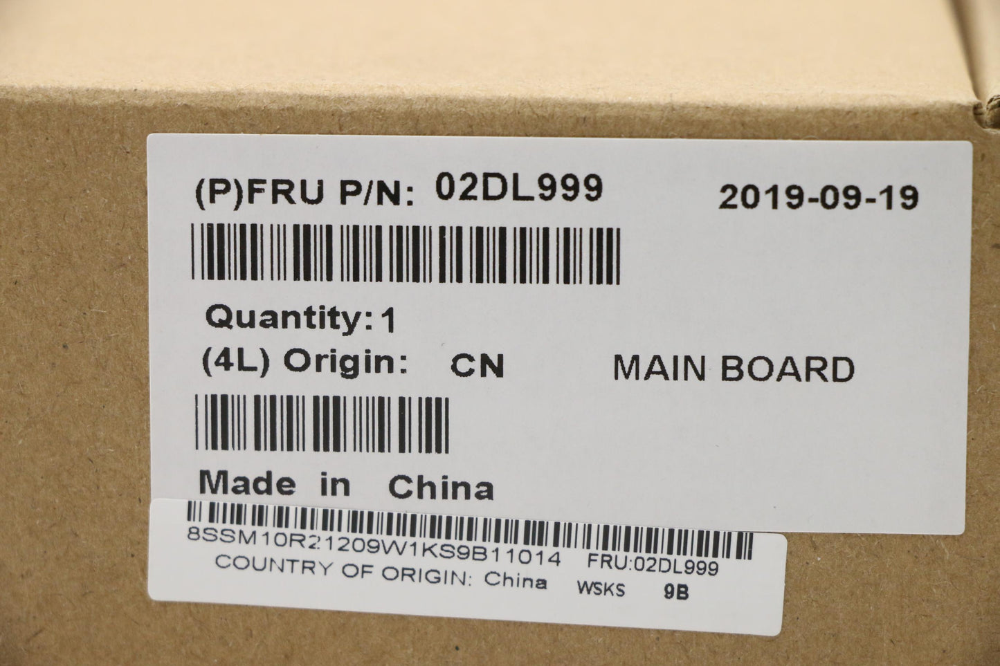 Lenovo Mb Core I5-8365U Vp Ydt Nok Lk - 02DL999