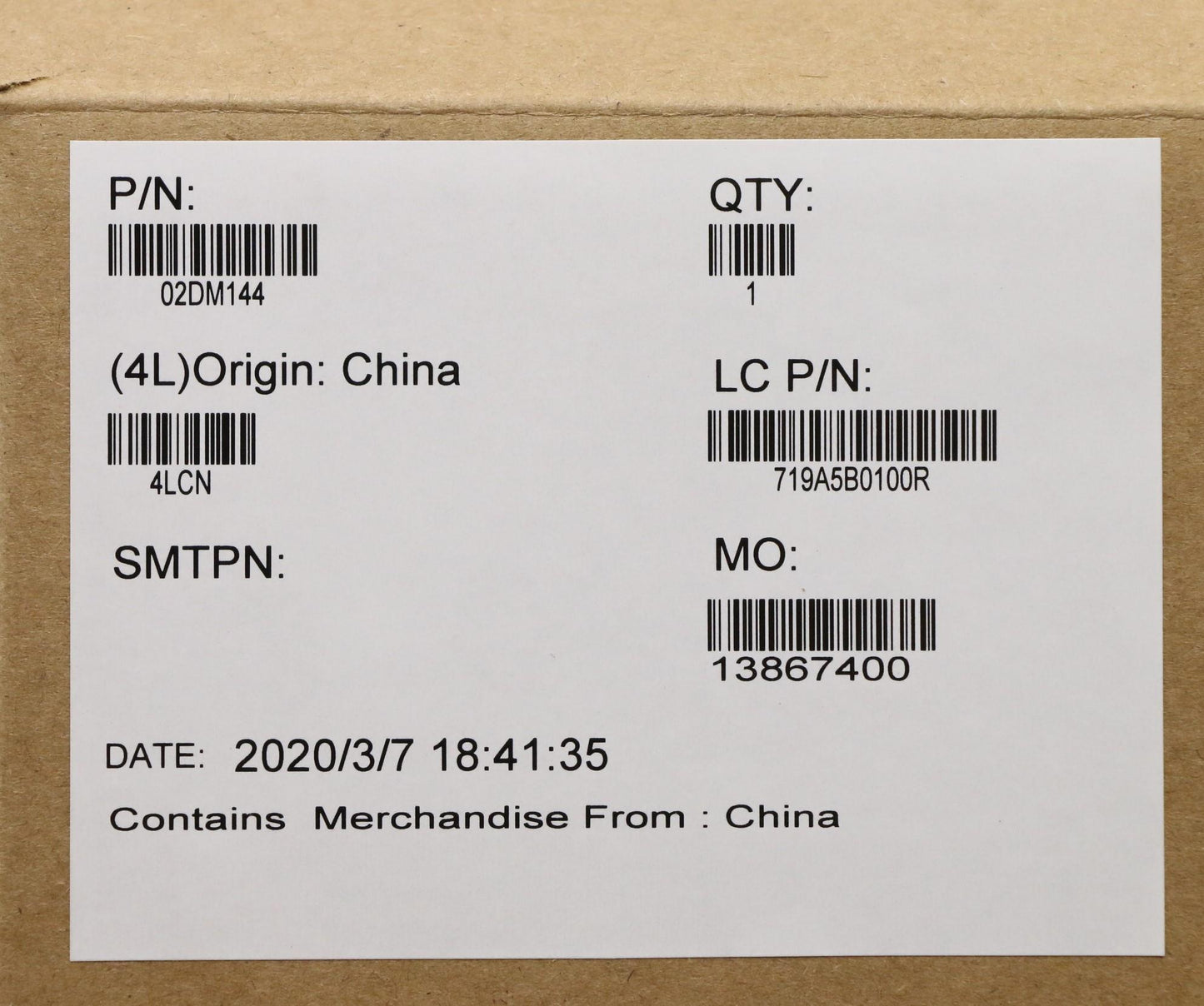 Lenovo Mb I7-8565U,Uma,Win,Na,Yt,Dt2. - 02DM144
