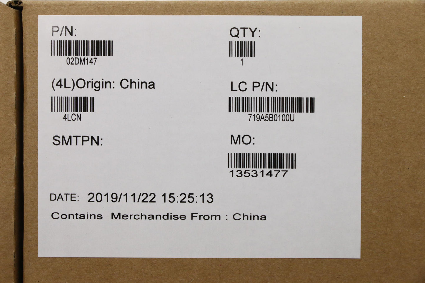 Lenovo Mb I7-8565U,Uma,Nok,Na,Yt,Dt2. - 02DM147