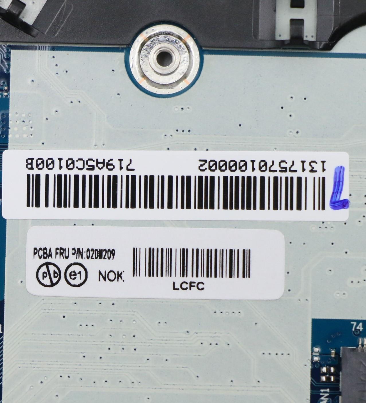 Lenovo Mb R5 3500U 8G Ig Nok Yd Yt Ft - 02DM209