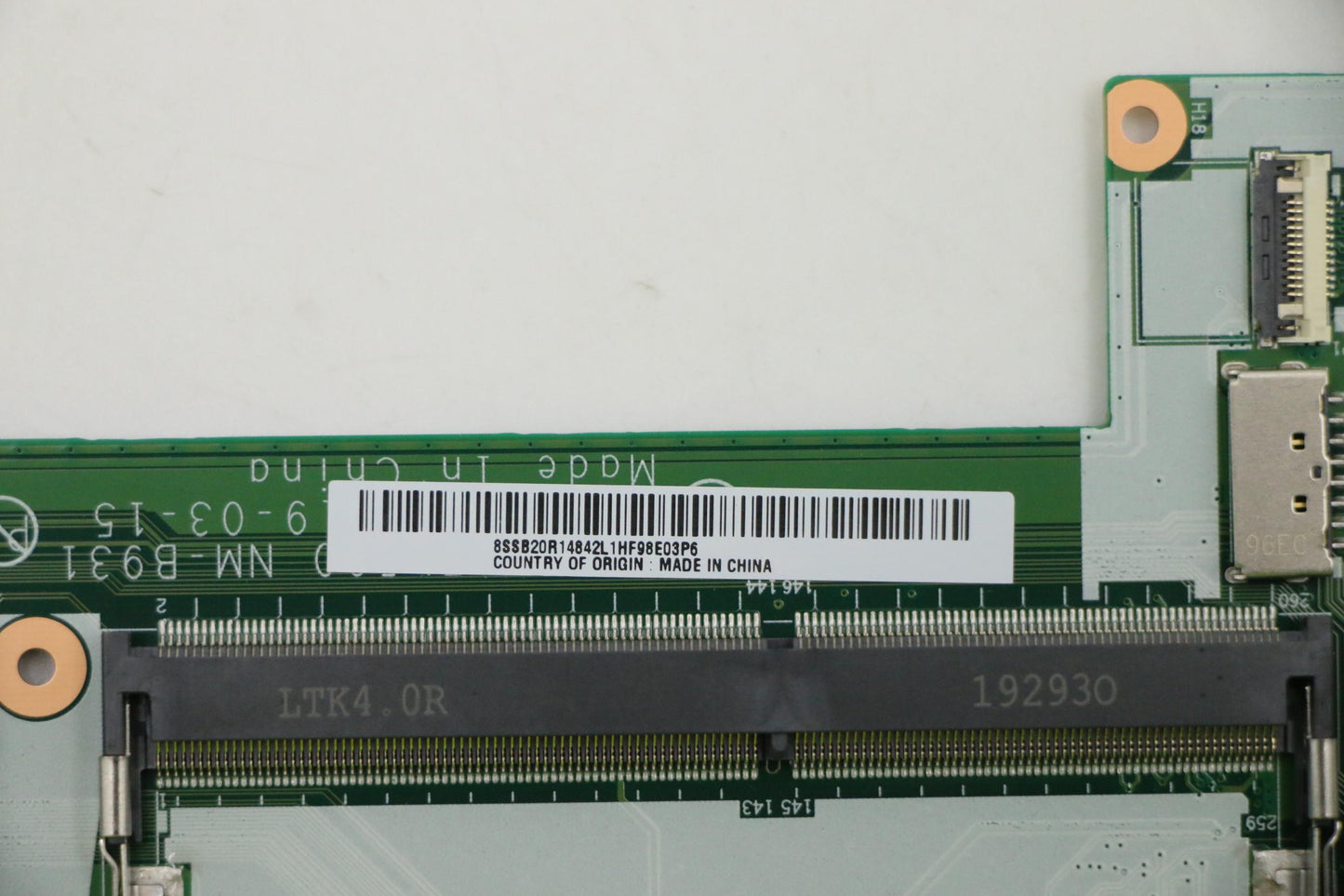 Lenovo Mb I5-8365U,Uma,Nok,Yt,Ytp,Dt2 - 02DM257