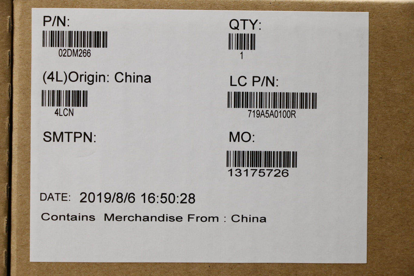 Lenovo Mb I7-8565U,Uma,Win,Nt,Ytp,Dt2 - 02DM266