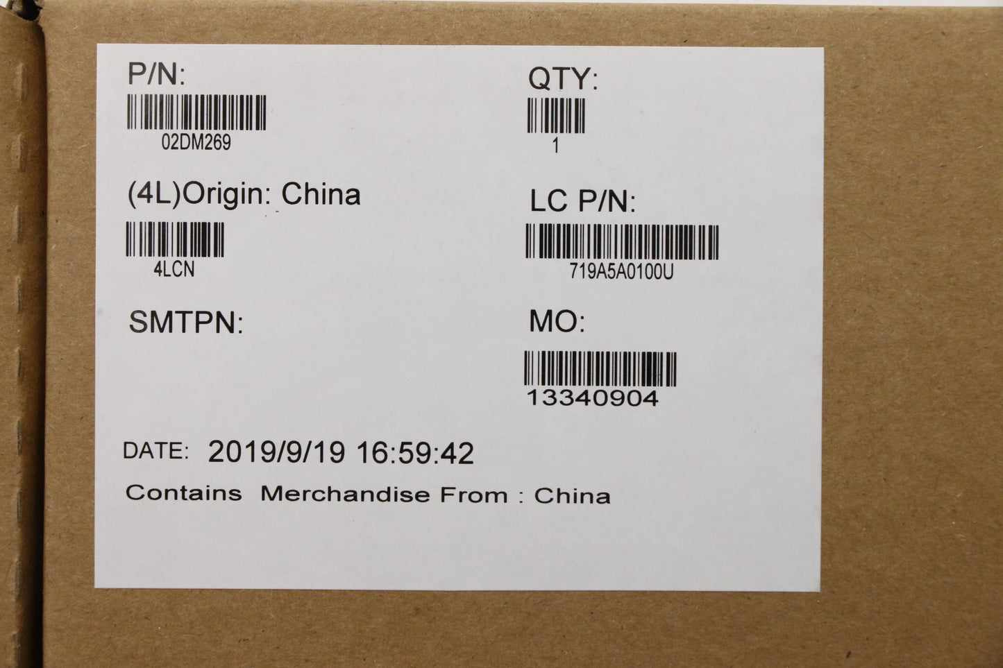 Lenovo Mb I7-8565U,Uma,Nok,Nt,Ytp,Dt2 - 02DM269