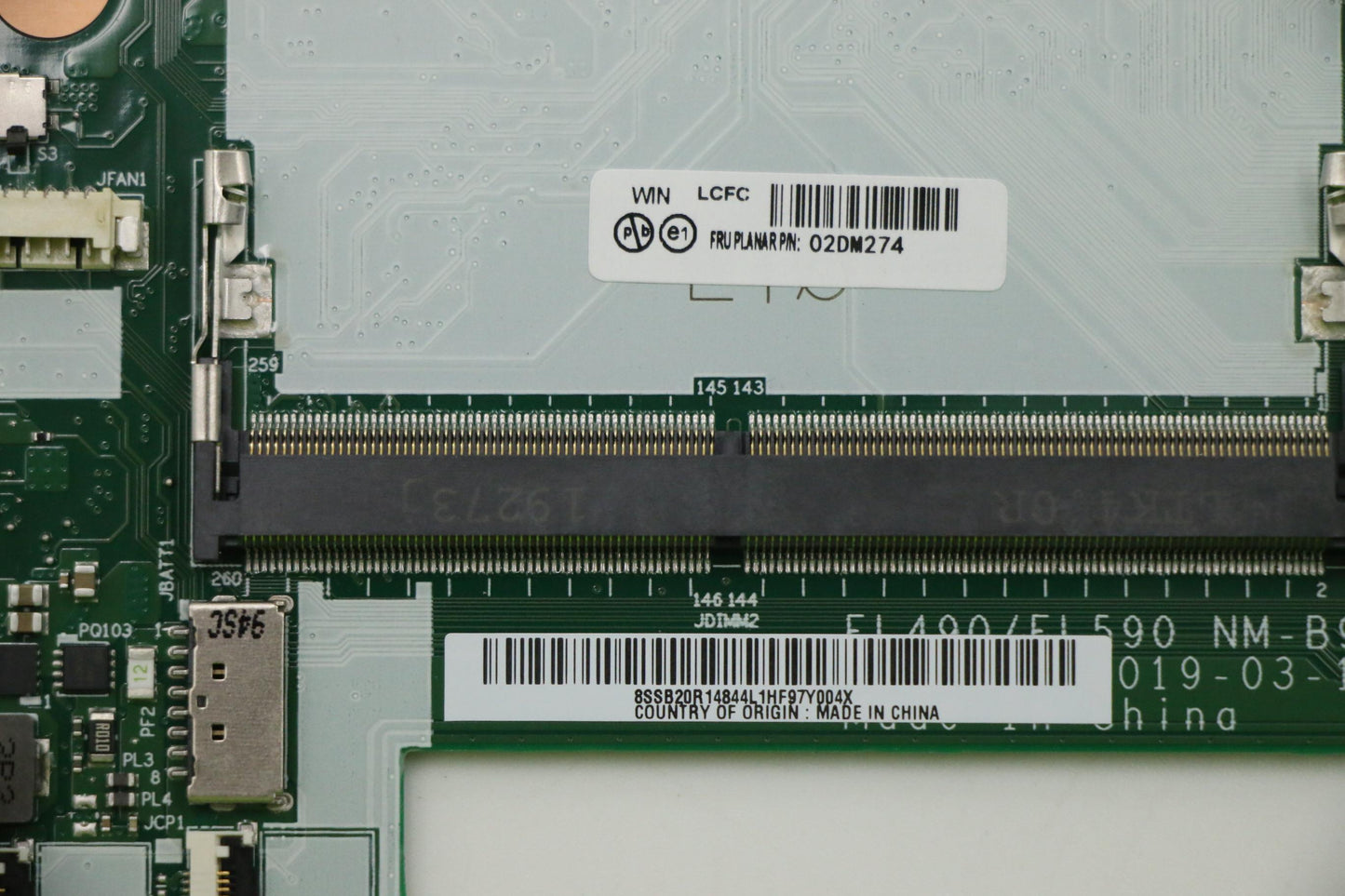 Lenovo Mb I7-8565U,Dis,2Gwin,Nt,Ytp,F - 02DM274
