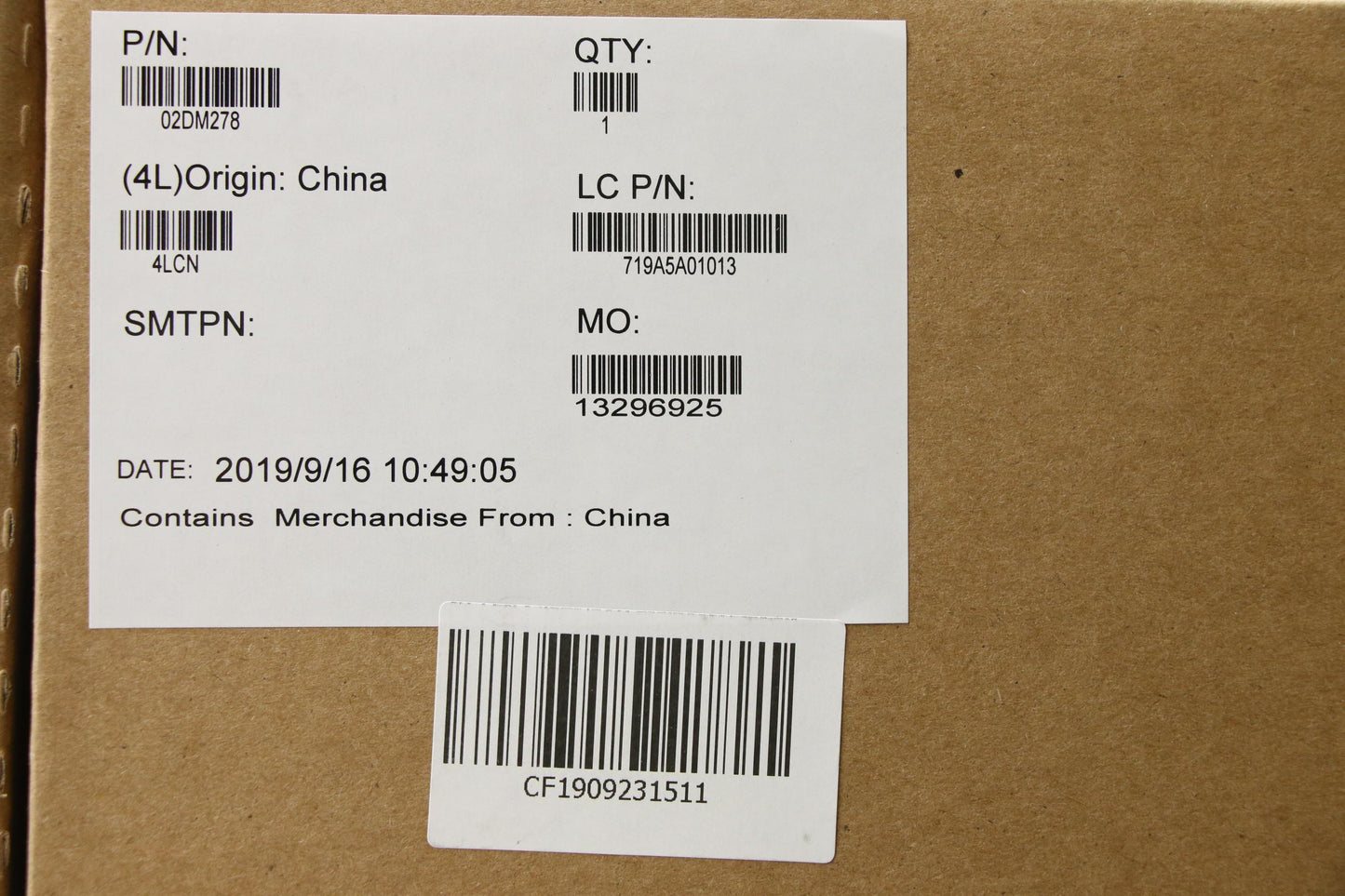 Lenovo Mb I5-8265U,Dis,2Gwin,Nt,Ytp,D - 02DM278
