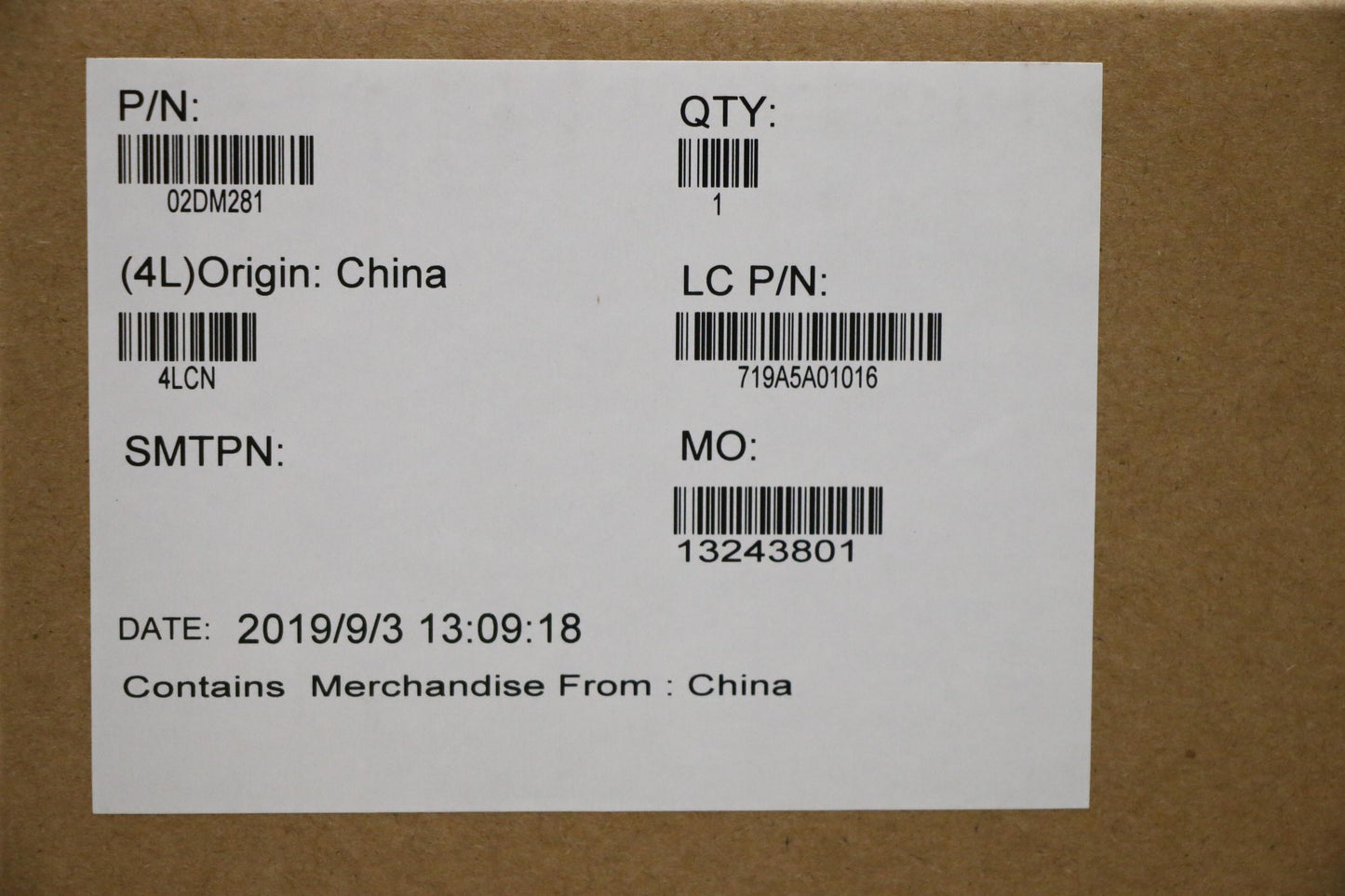 Lenovo Mb I5-8265U,Dis,2Gnok,Nt,Ytp,D - 02DM281