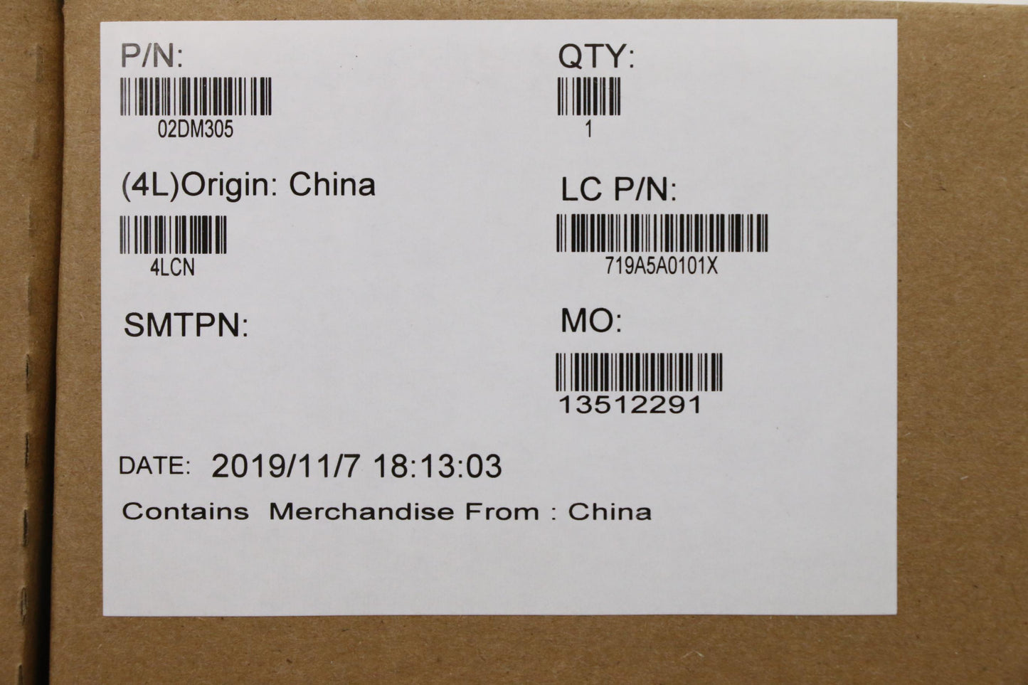 Lenovo Mb C4305U,Uma,Nok,Nt,Y-Tpm,Dt2 - 02DM305