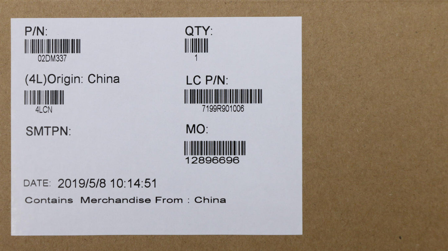 Lenovo Lcd Cover Pl Assy Black - 02DM337