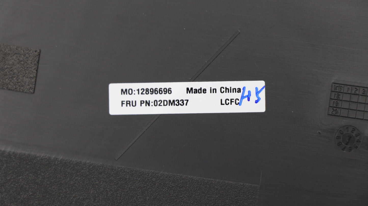 Lenovo Lcd Cover Pl Assy Black - 02DM337