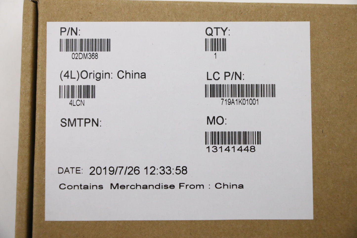 Lenovo Bezel Sheet_W_Mic_Assy - 02DM368
