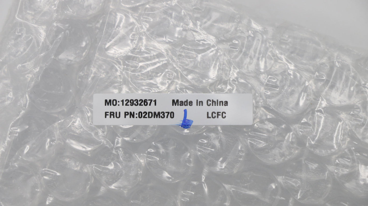 Lenovo Bezel Sheet_W_Ir_Mic_Assy - 02DM370