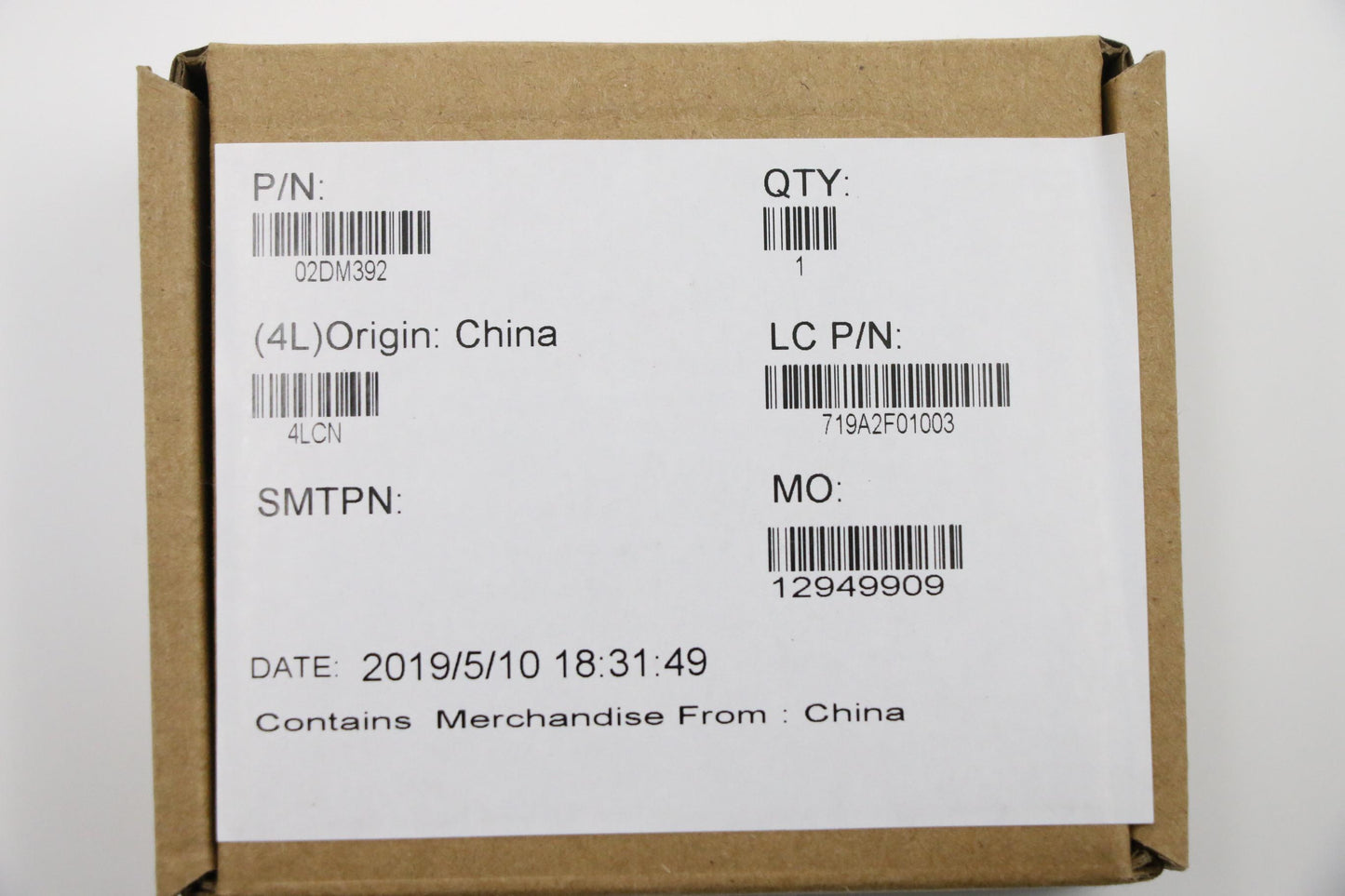 Lenovo Fru Smart Card Cable Ffc M/B-S - 02DM392