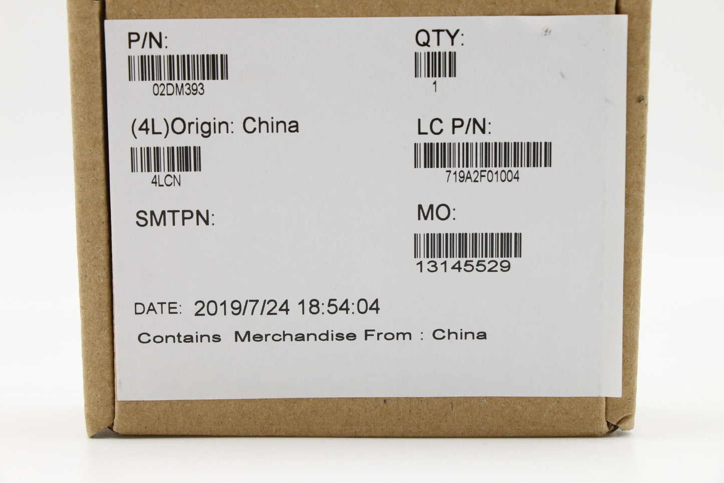 Lenovo Fru Fpr Cable Ffc M/B-Fpr - 02DM393