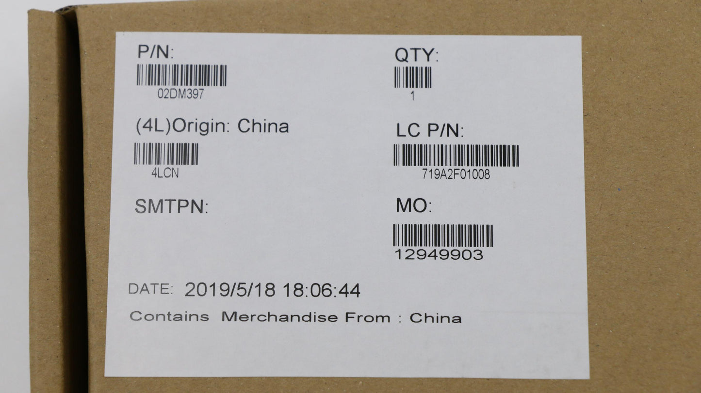 Lenovo Fru Camera Cable Slim Ir W/Fpc - 02DM397