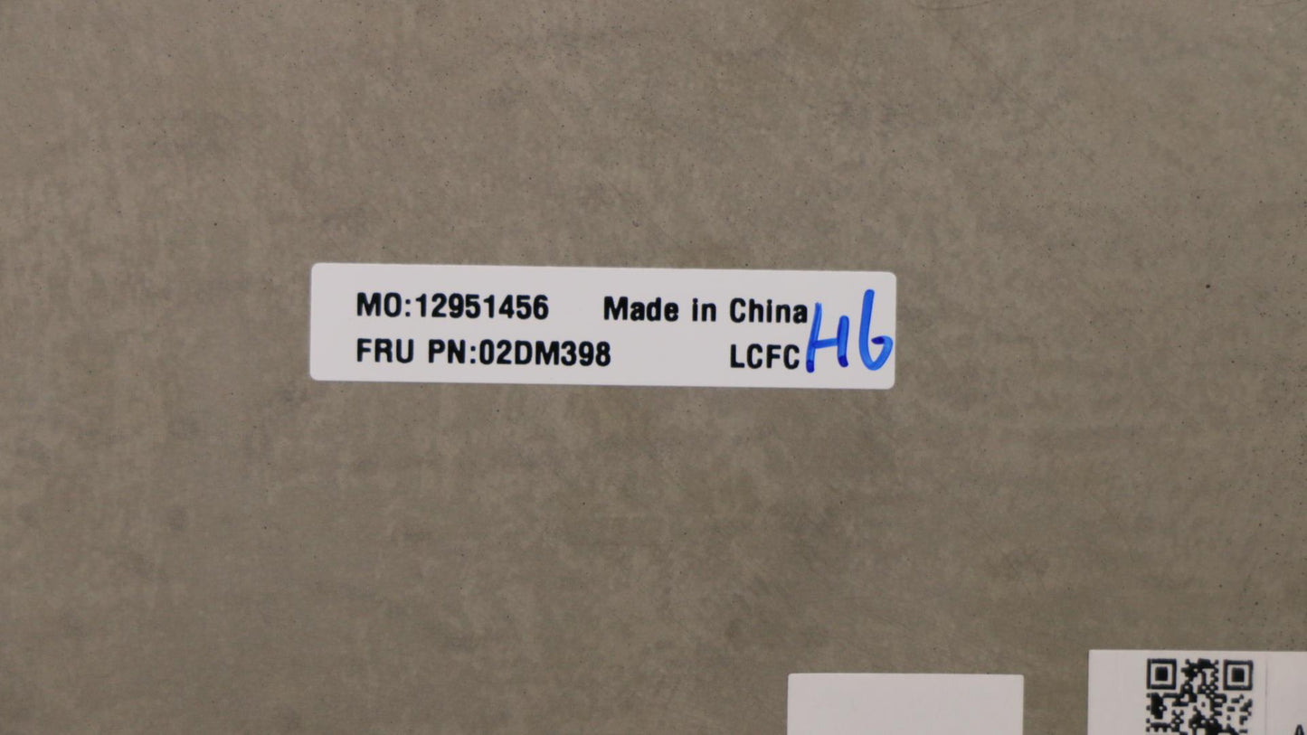 Lenovo Fru Cover Fa491_D_Cover_Assy_B - 02DM398