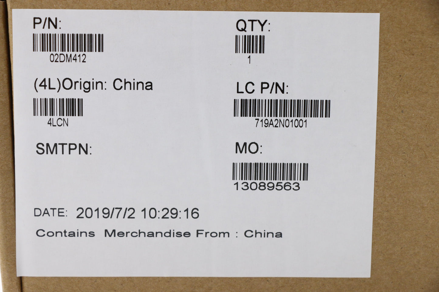 Lenovo Fru Screw Kit - 02DM412