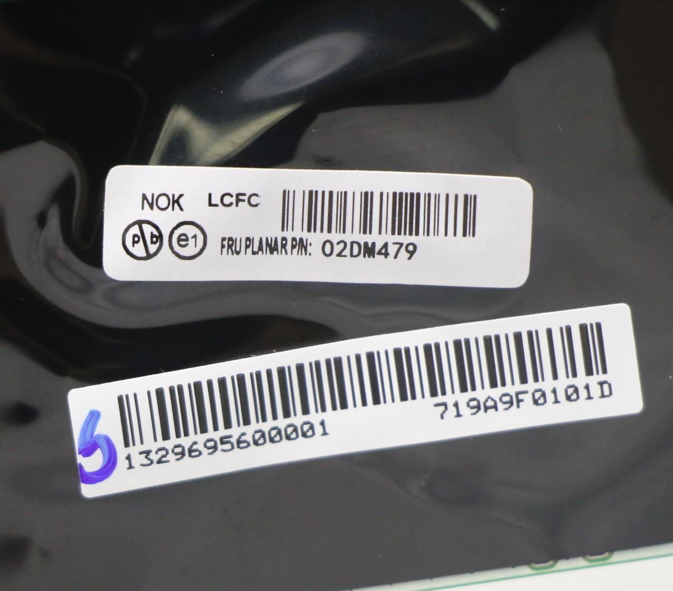 Lenovo Mb I7-9850H Vp 16Gb Nok Ya N-T - 02DM479