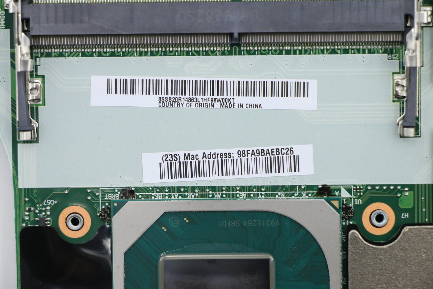 Lenovo Mb I9-9880H Vp 8Gb Nok Ya Yt D - 02DM484