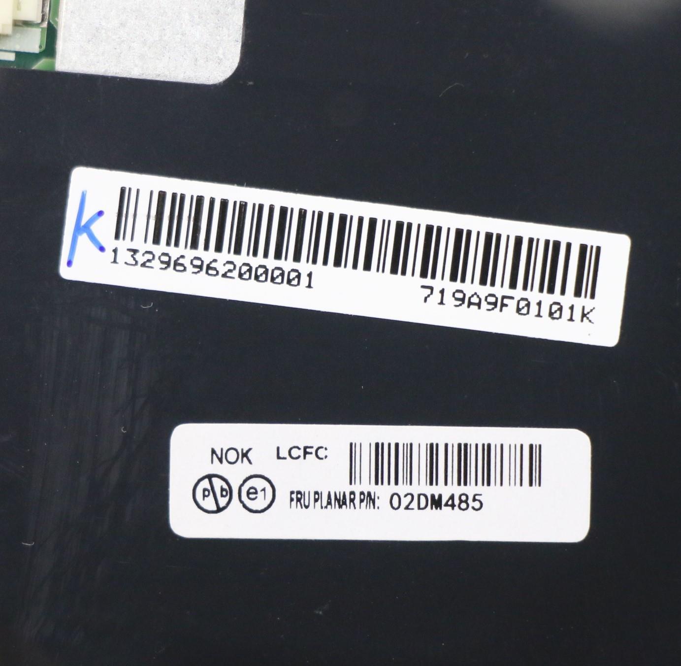 Lenovo Mb I9-9880H Vp 8Gb Nok Ya N-Tp - 02DM485