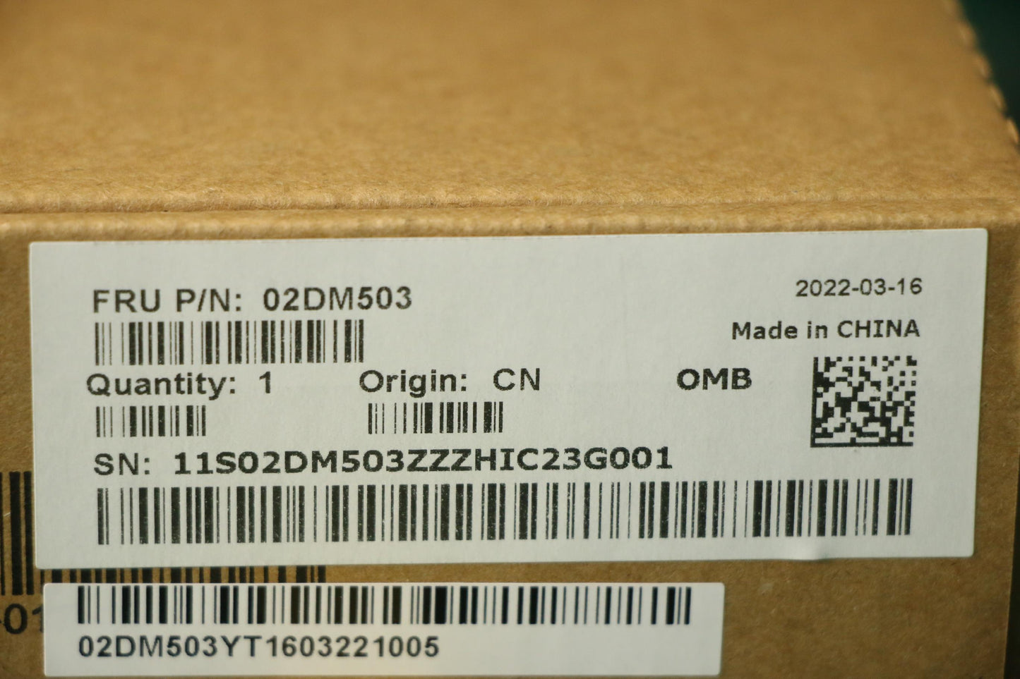 Lenovo Tary Asm Toshiba Bg3 - 02DM503