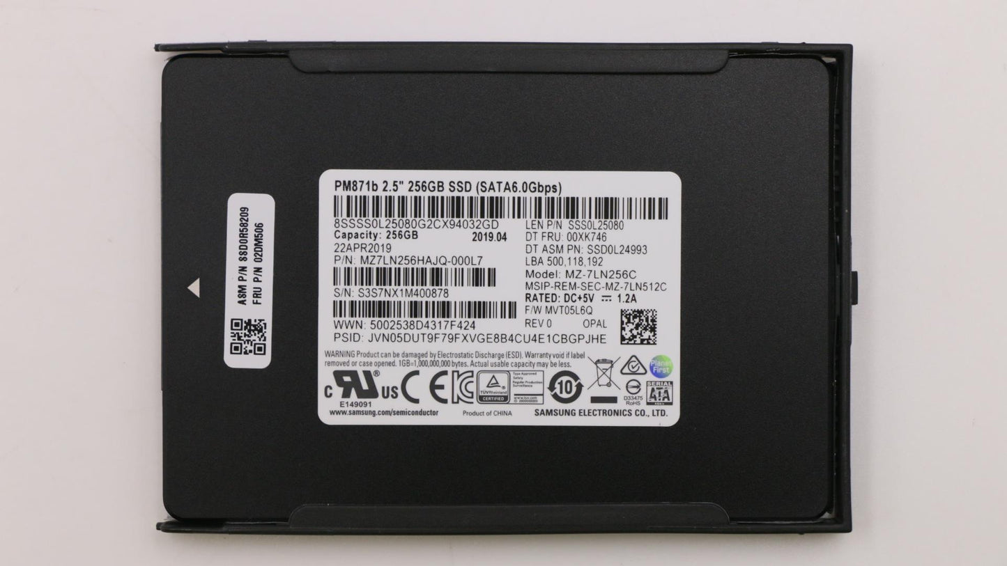 Lenovo Tary Asm Samsung Pm871B Tlc - 02DM506