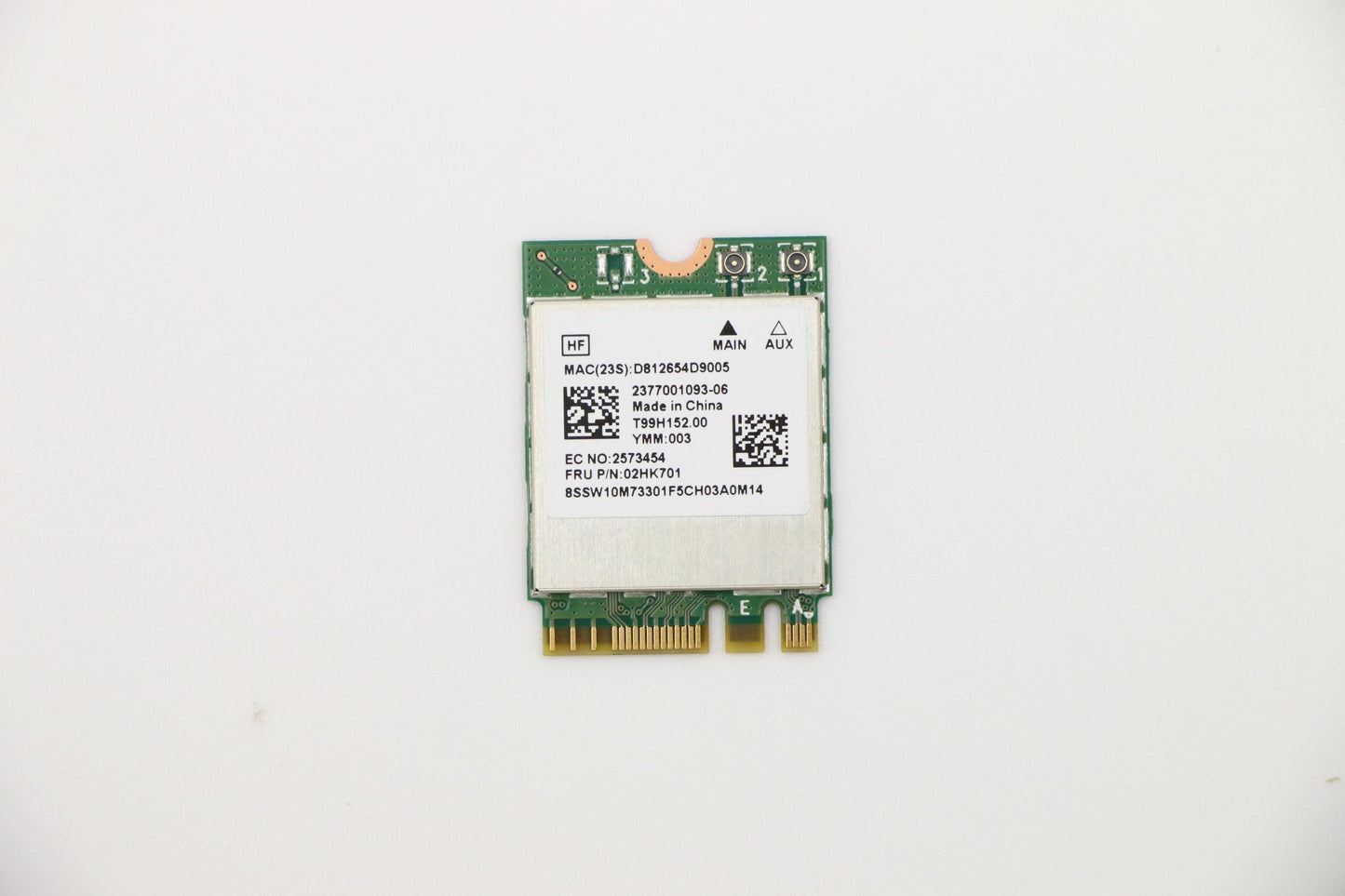 Lenovo (02HK701) - Wireless Card, M.2 Interface