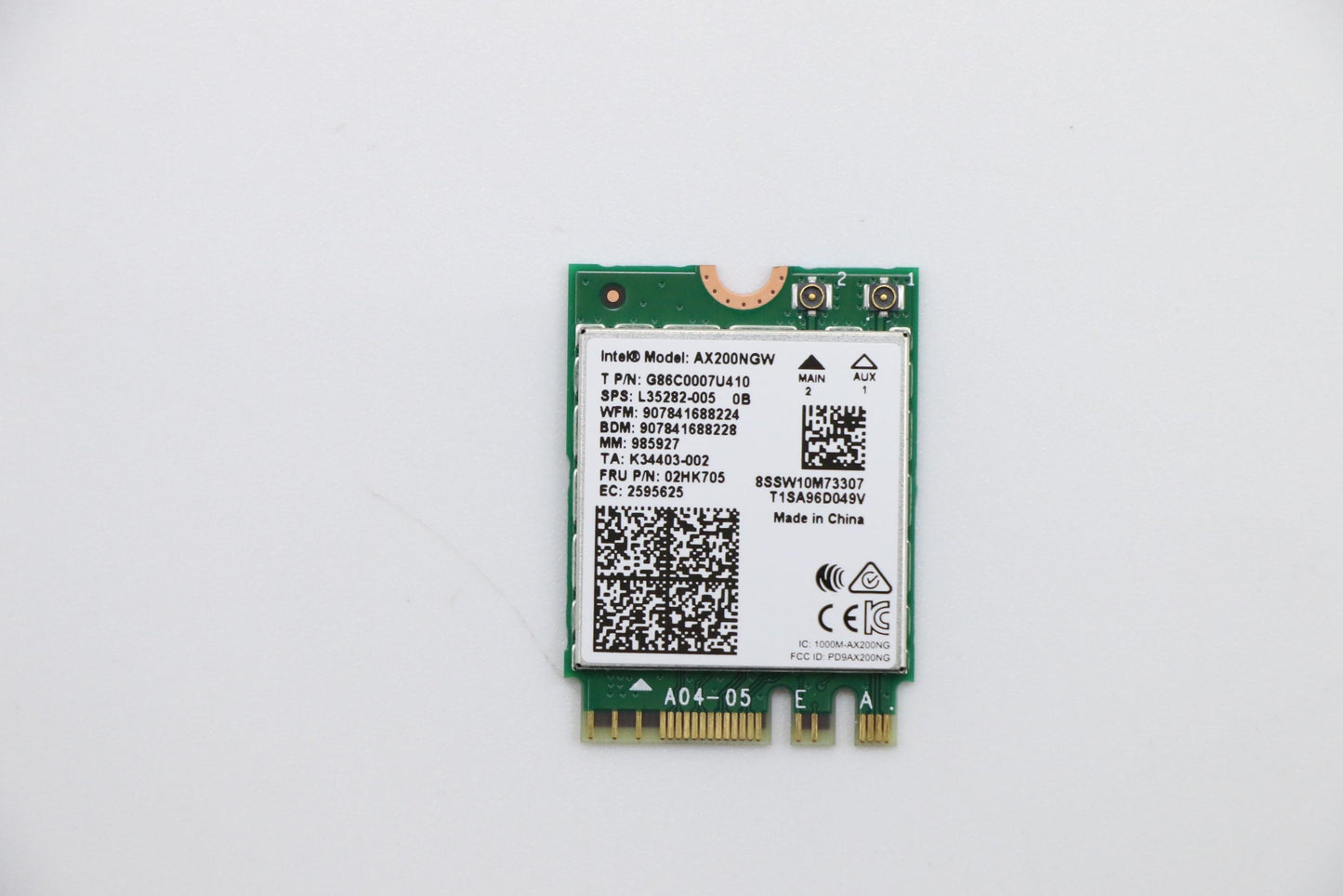 Lenovo (02HK705) Wireless LAN Adapter, IN, 22260 NV