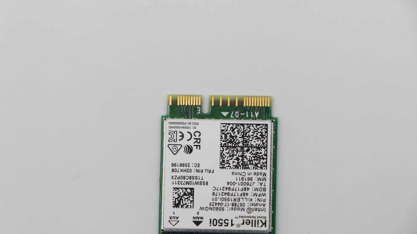 Lenovo W/L_Bt Killer1550I Killer1550I - 02HK708