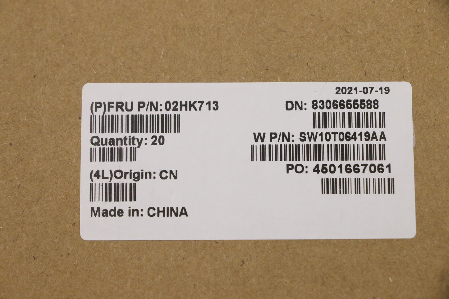 Lenovo Wireless Wirelesscmbfbcl860 Ch - 02HK713