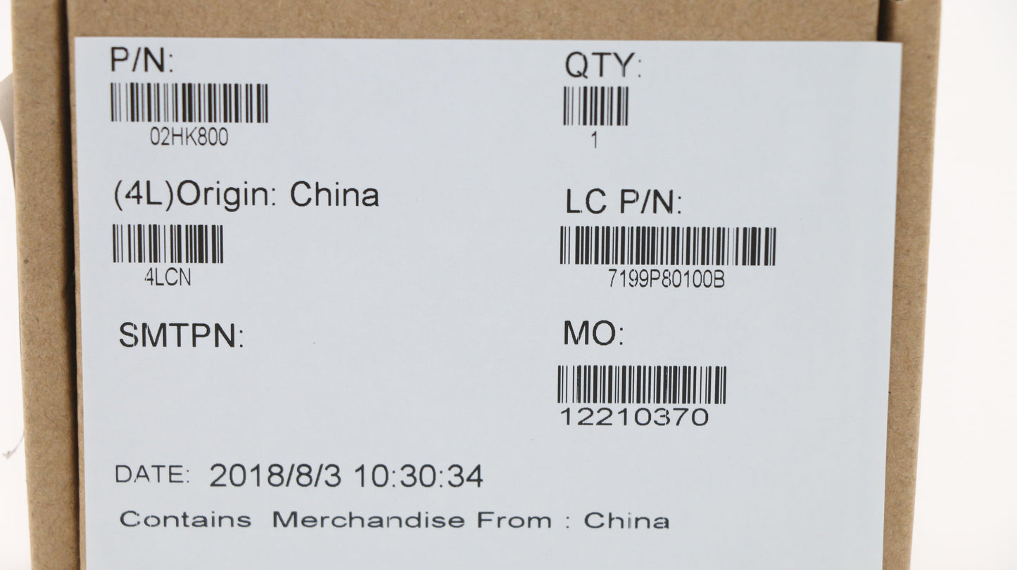 Lenovo Ep720 Cable Smc Ffc Cvilux - 02HK800