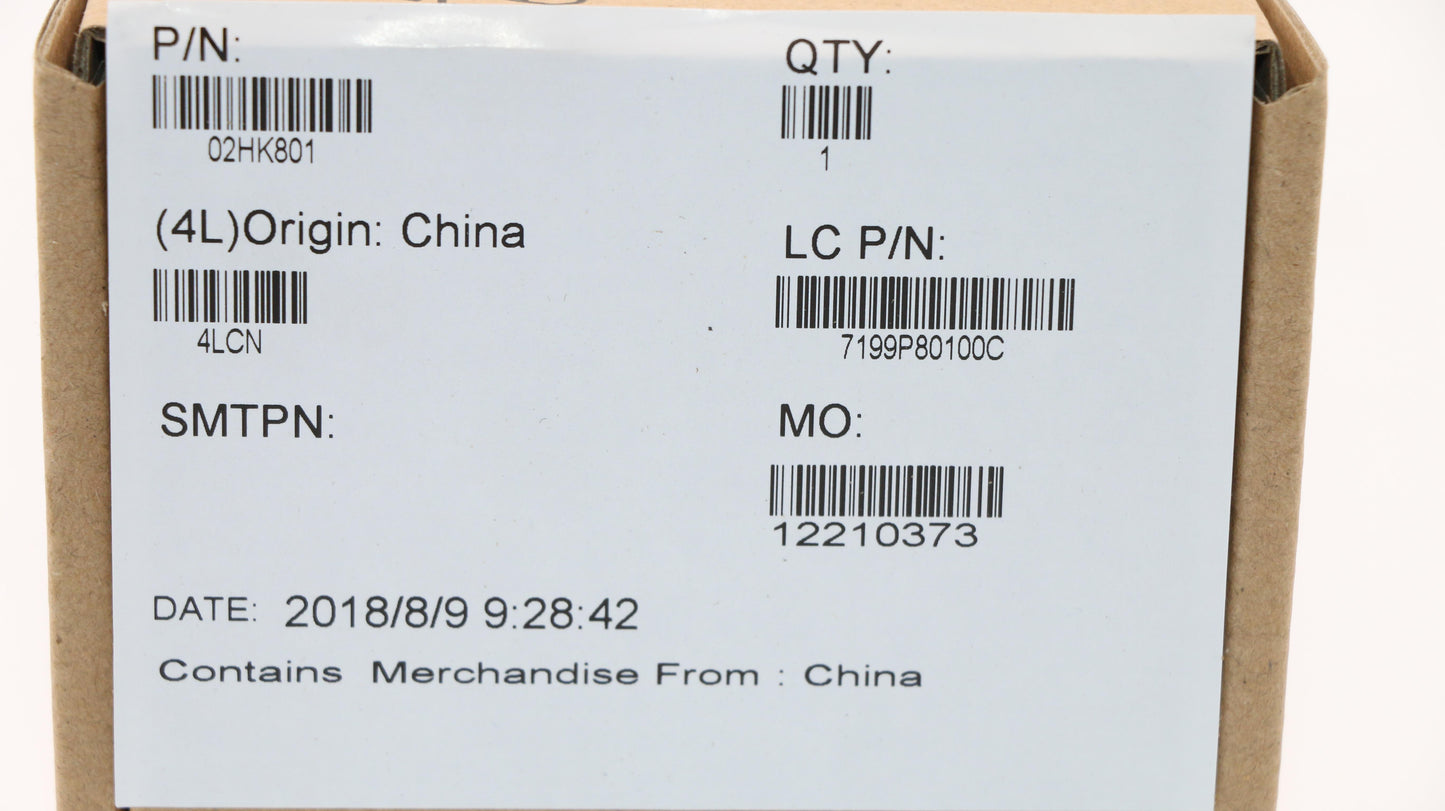 Lenovo Ep720 Cable Smc Ffc Mge - 02HK801