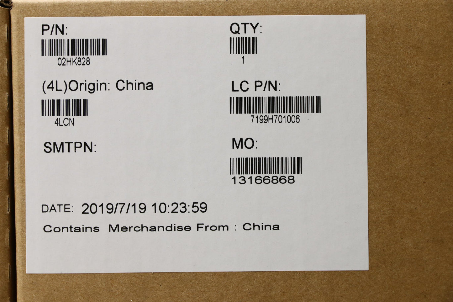 Lenovo Ep520 Thermal Wt3,I9,N18E,W/Fa - 02HK828