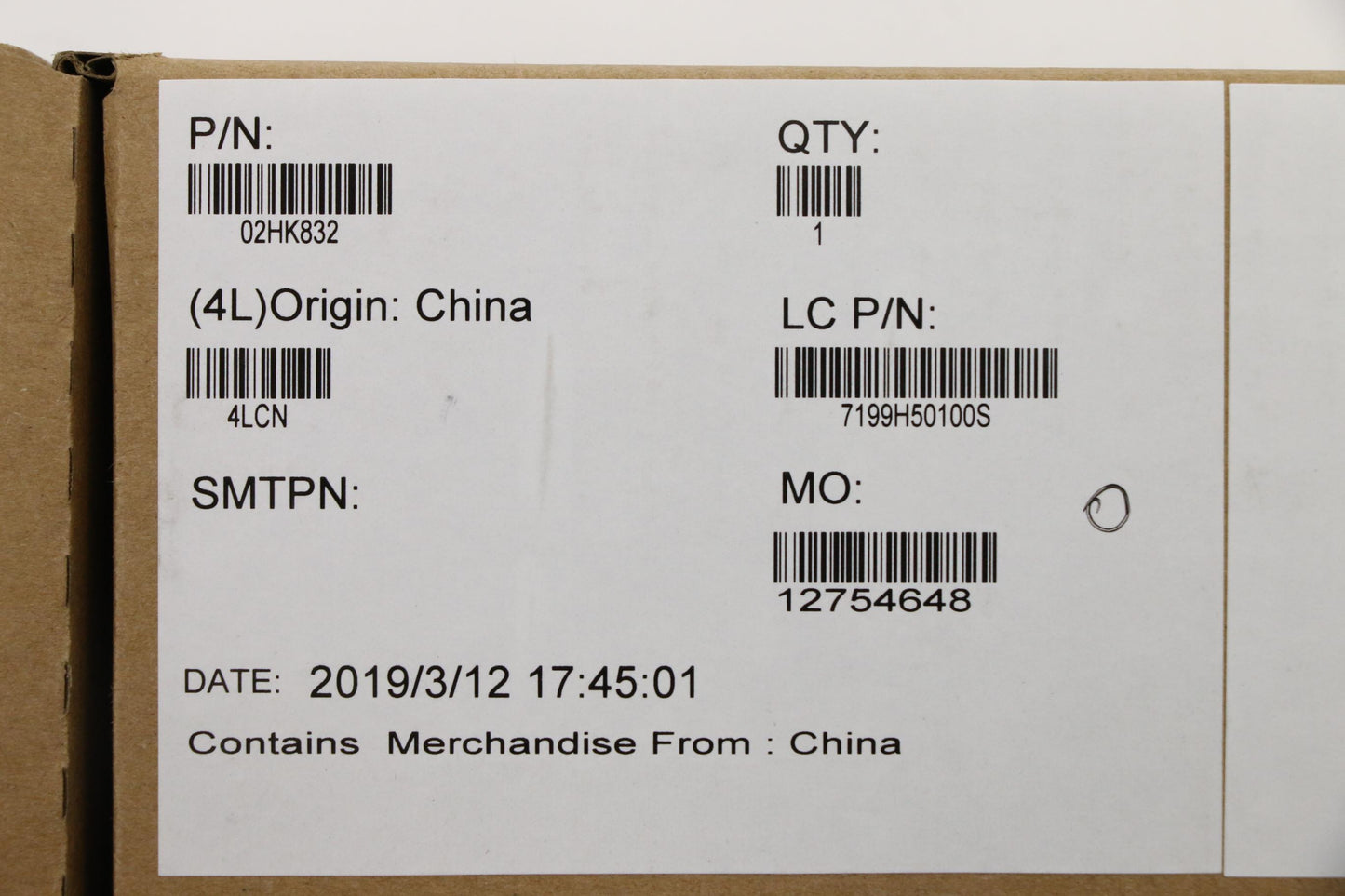 Lenovo Ep520 Mb Win,I9-8950,P3,6G,N-T - 02HK832