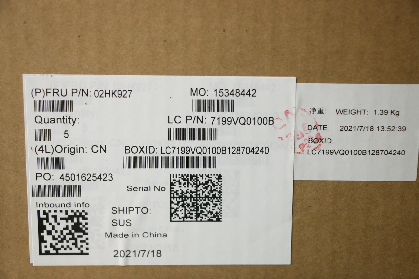 Lenovo Ft490 Mb Win I5-8265U 8Gb Y-Tp - 02HK927