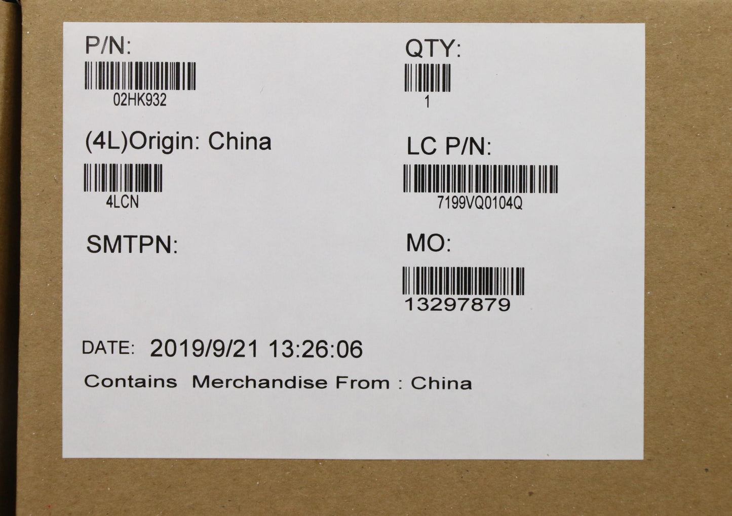 Lenovo Noki5-8265U16Gy-Tpm2Uma Np - 02HK932