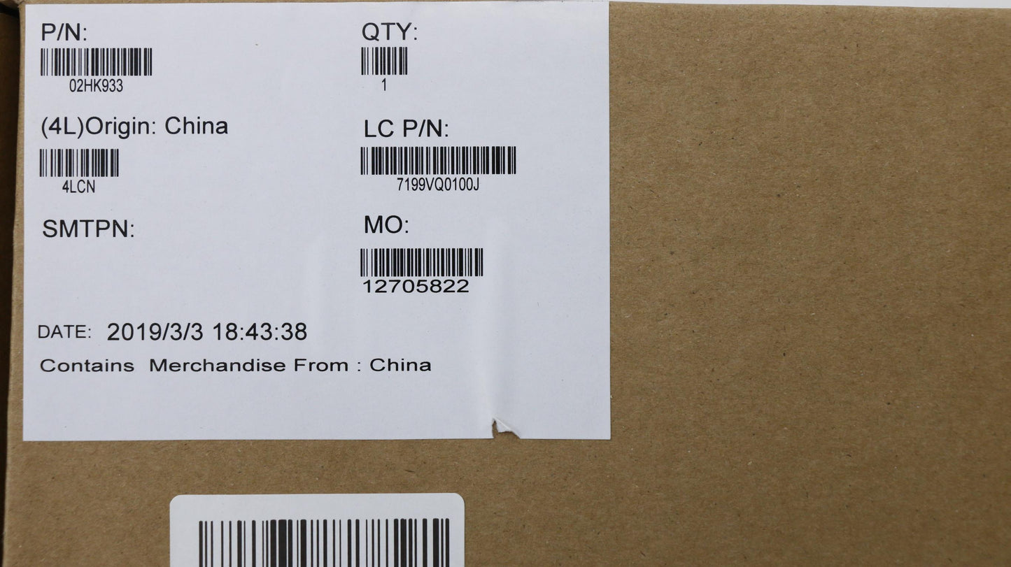 Lenovo Ft490 Mb Nok I7-8565U 8Gb Y-Tp - 02HK933