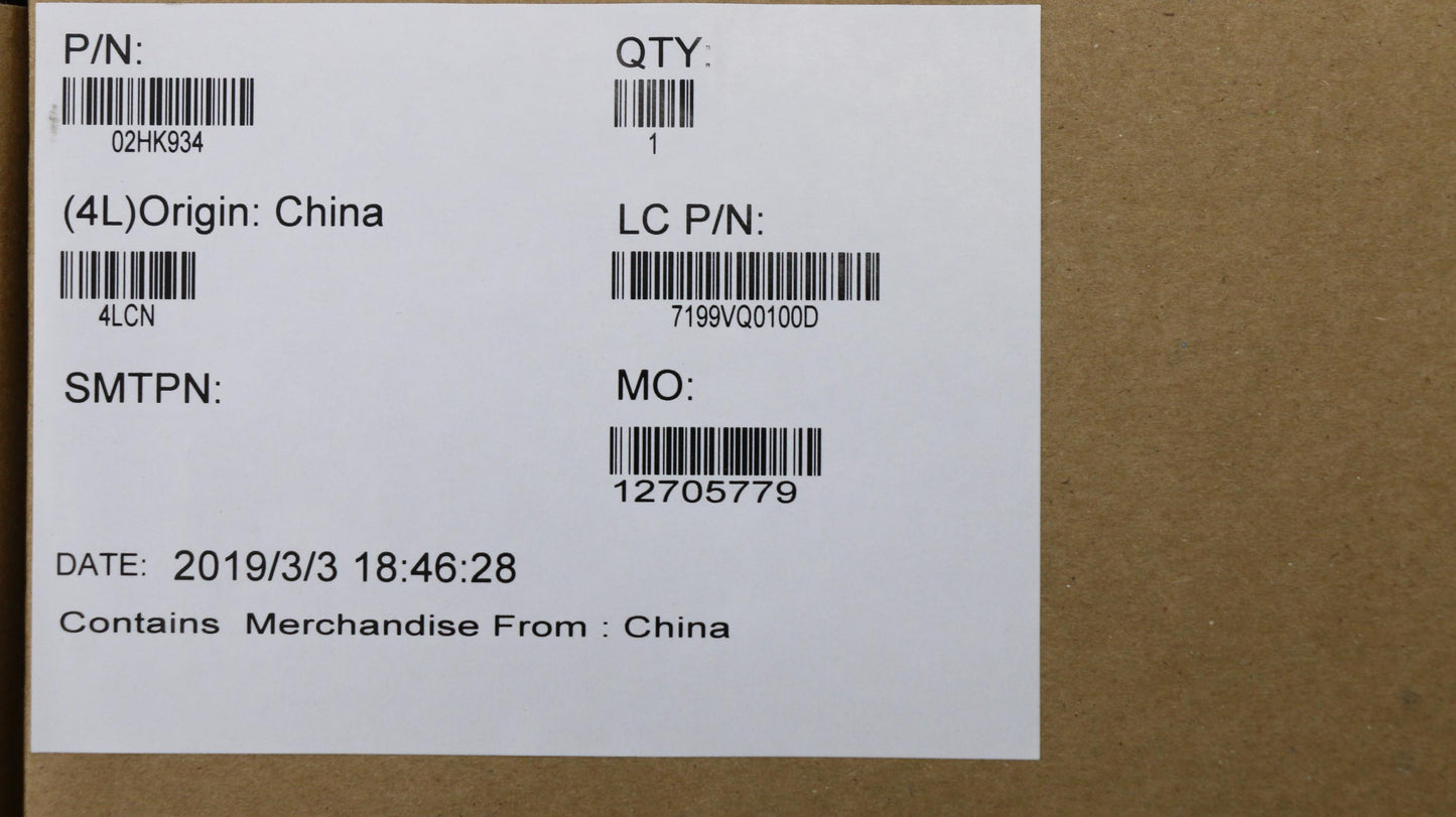 Lenovo Ft490 Mb Nok I5-8265U 8Gb Y-Tp - 02HK934