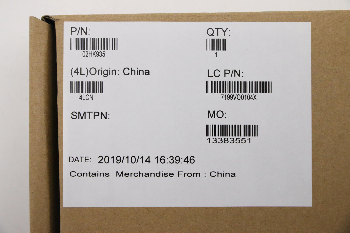 Lenovo Noki7-8565U16Gy-Tpm2Swg Np - 02HK935