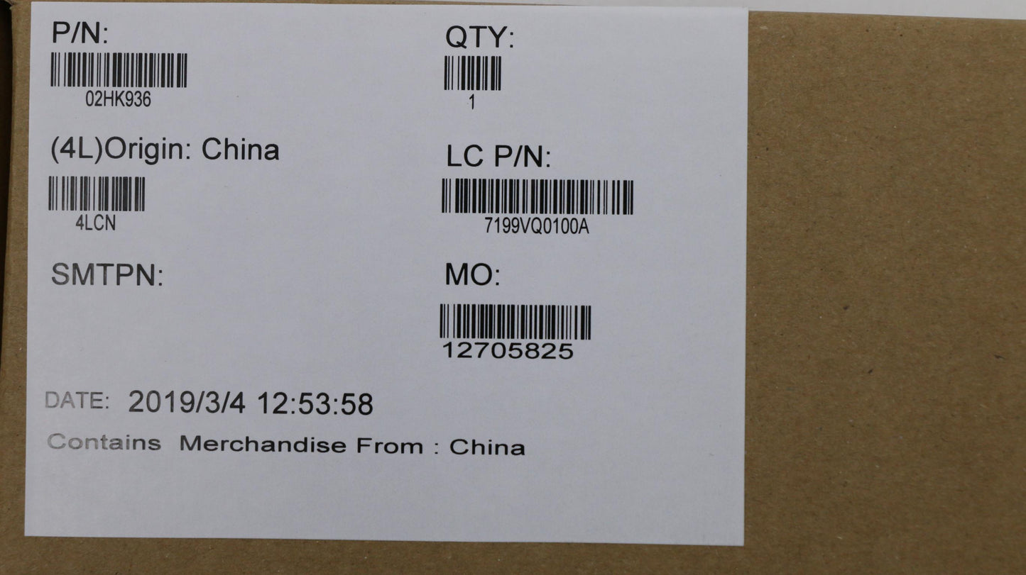 Lenovo Ft490 Mb Win I7-8565U 8G D-Tpm - 02HK936