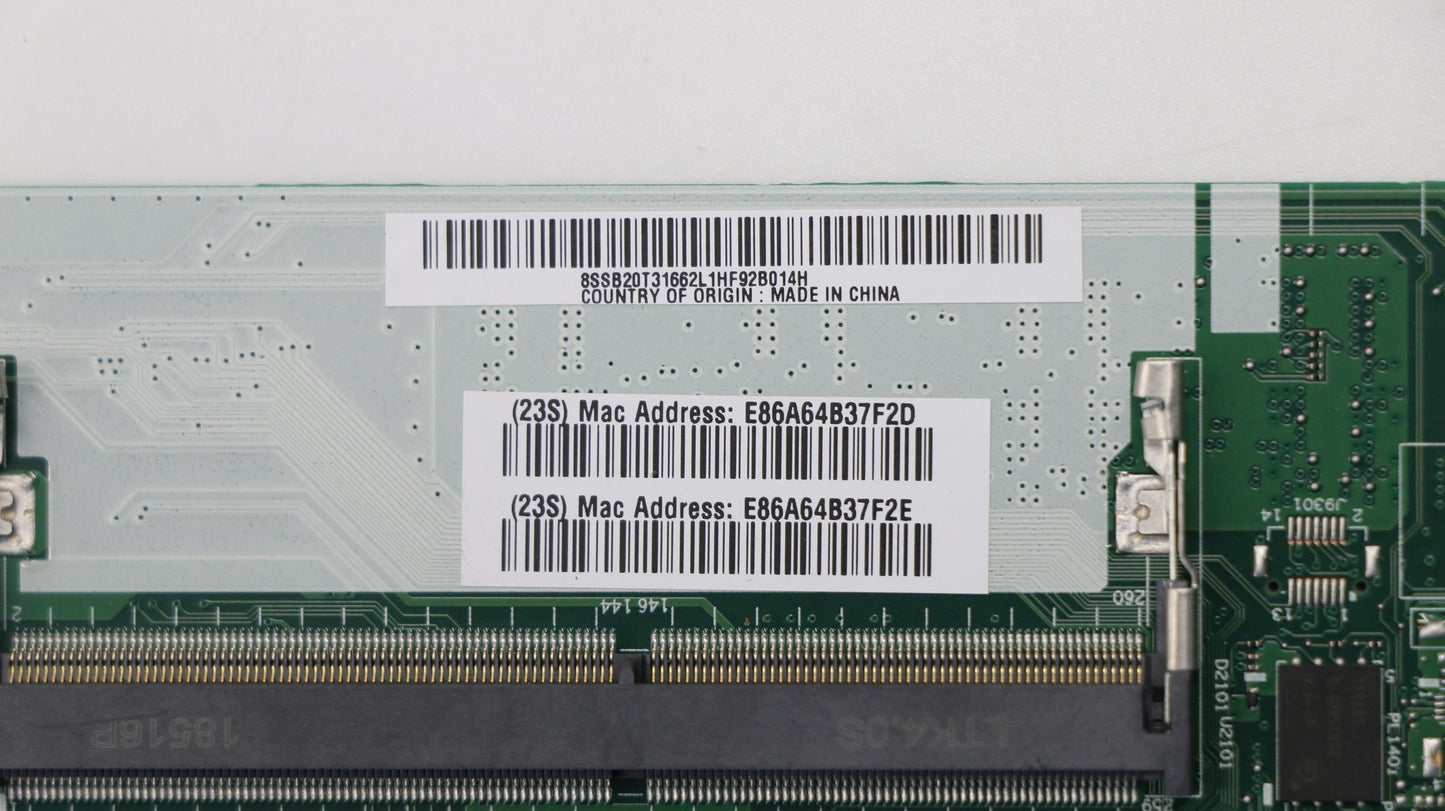 Lenovo Ft490 Mb Win I7-8565U 8G D-Tpm - 02HK936
