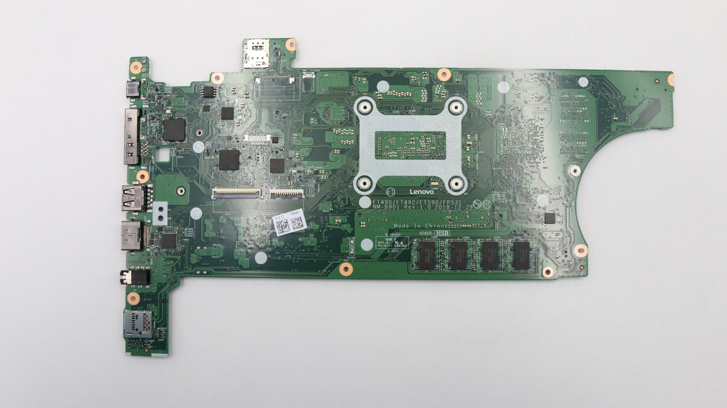 Lenovo Ft490 Mb Win I5-8265U 8G D-Tpm - 02HK937
