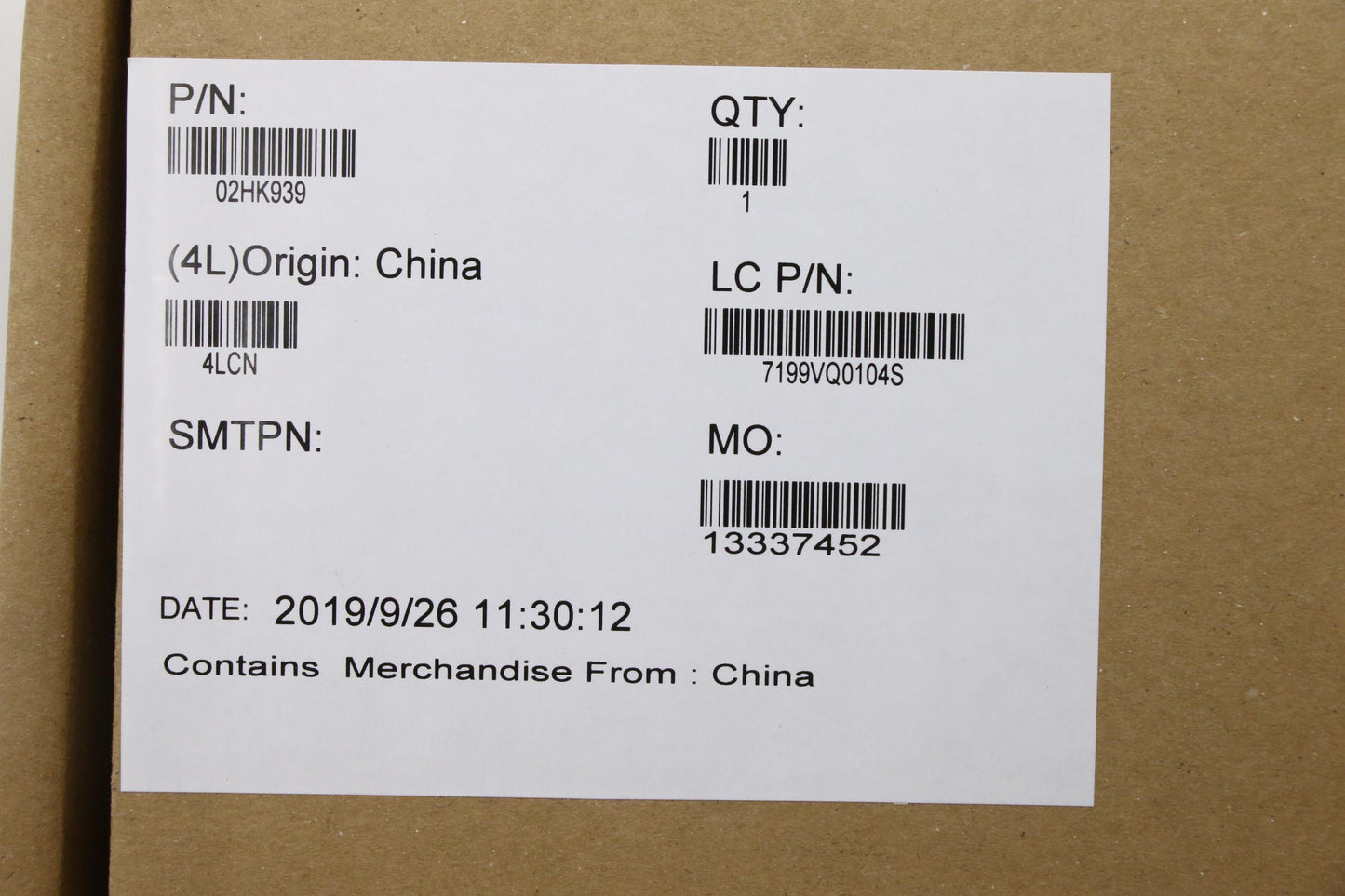 Lenovo Wini5-8265U16Gd-Tpmuma Np - 02HK939