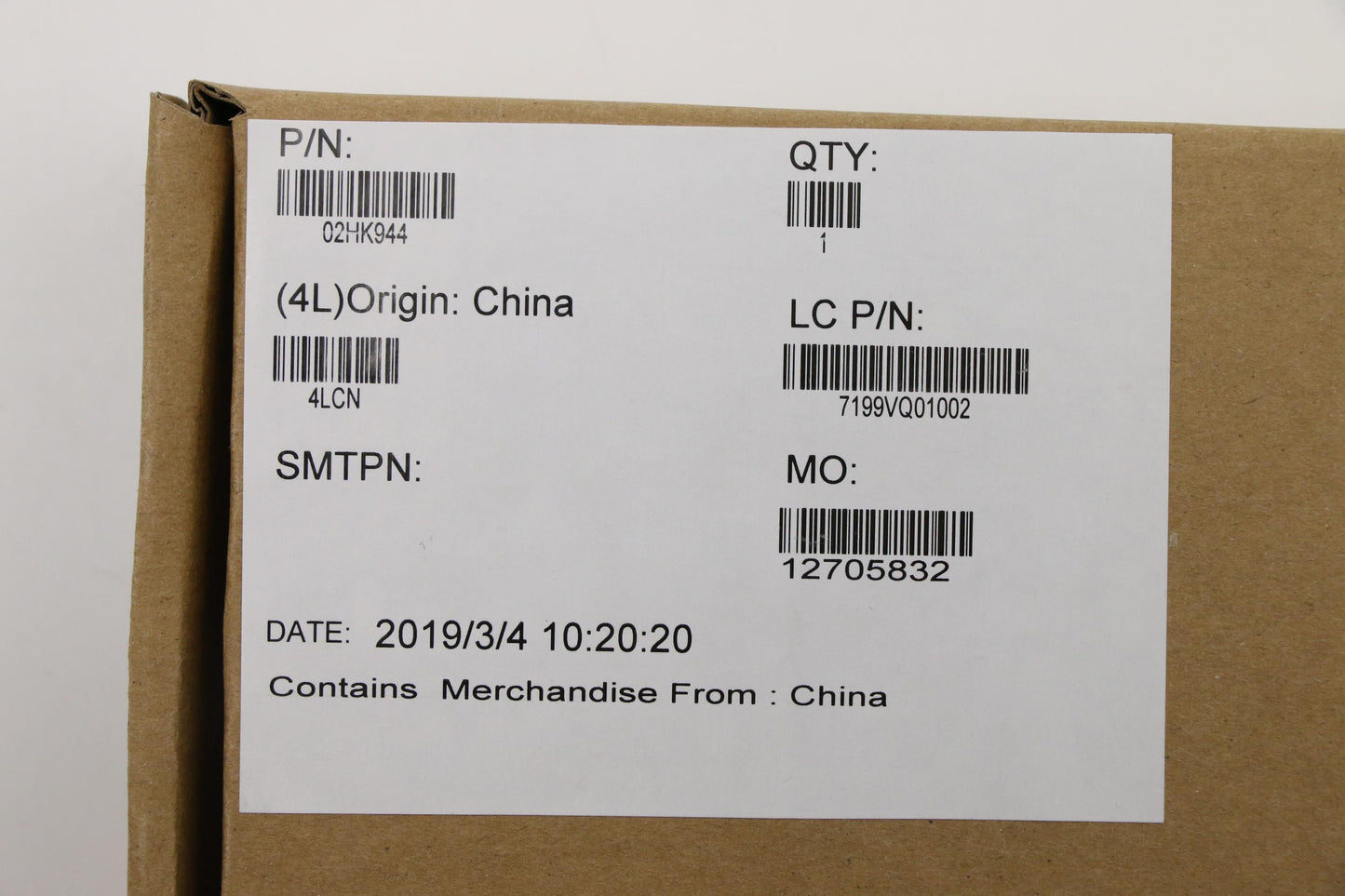 Lenovo Ft490 Mb Win I5-8265U 8Gb N-Tp - 02HK944