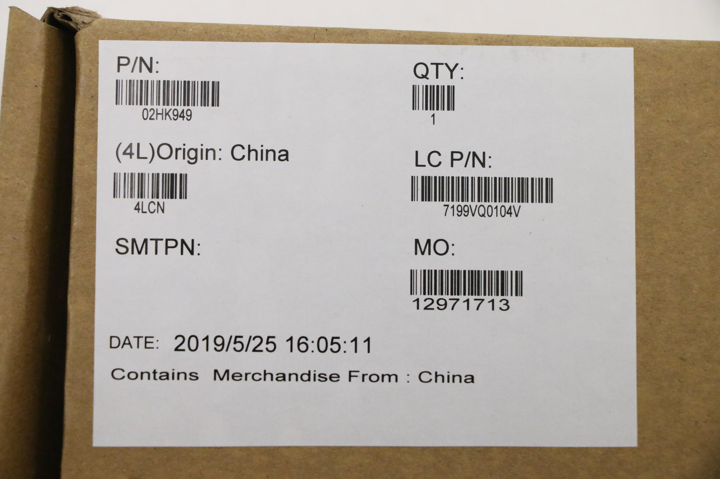 Lenovo Wini7-8565U16Gn-Tpmswg Np - 02HK949