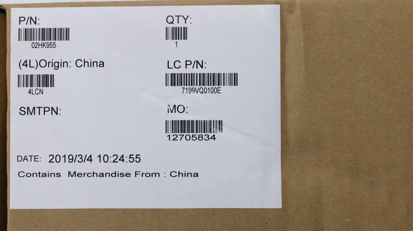 Lenovo Ft490 Mb Nok I5-8265U 8Gb N-Tp - 02HK955