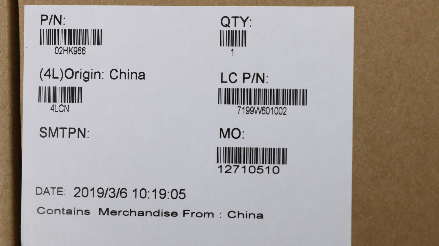 Lenovo Ft490 Lcd Bezel W/ Dummy Shutt - 02HK966