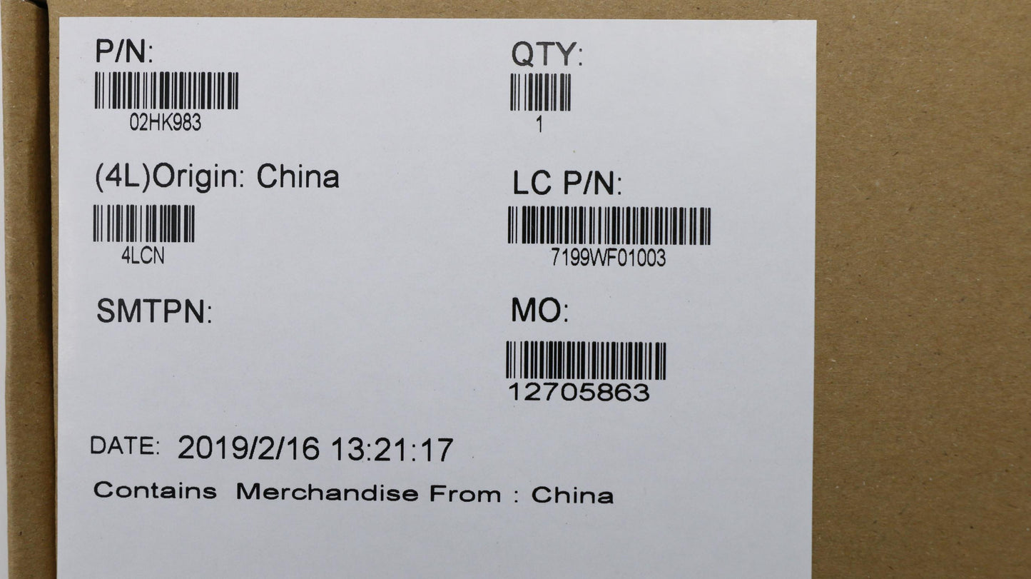 Lenovo Ft490 Ffc _Fpr Ffc - 02HK983
