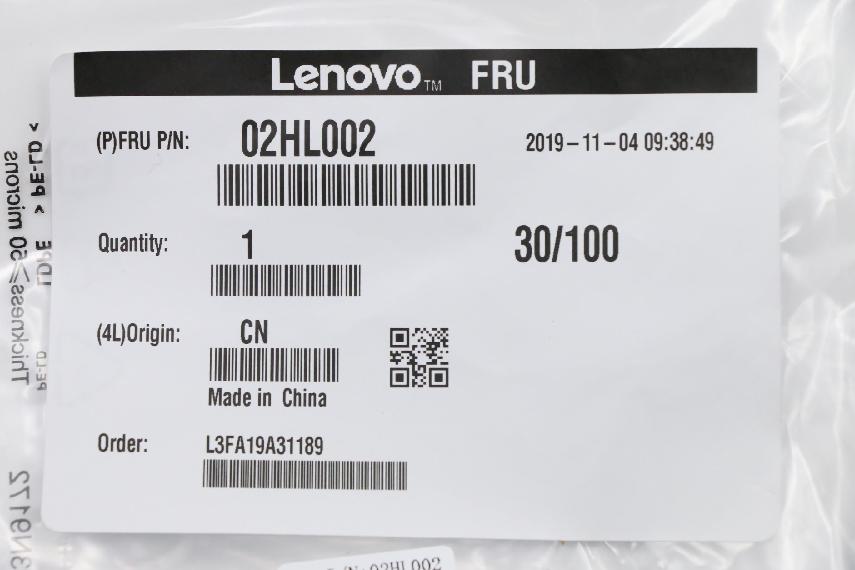 Lenovo FRU Left + Right Speaker Set, Veco - 02HL002– LenovoPart