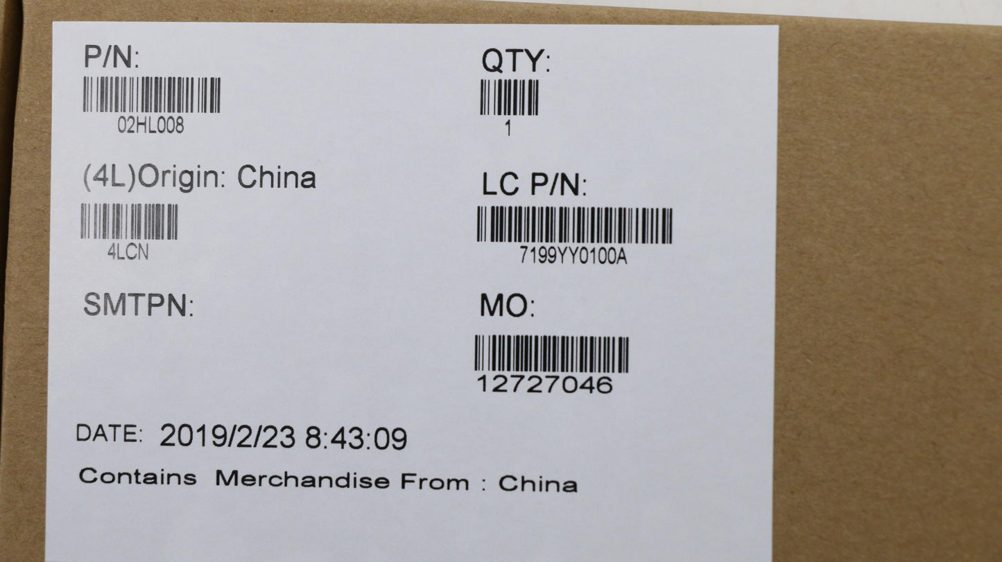 Lenovo Lcd Cover Cfrp Fhd Sub Asm - 02HL008
