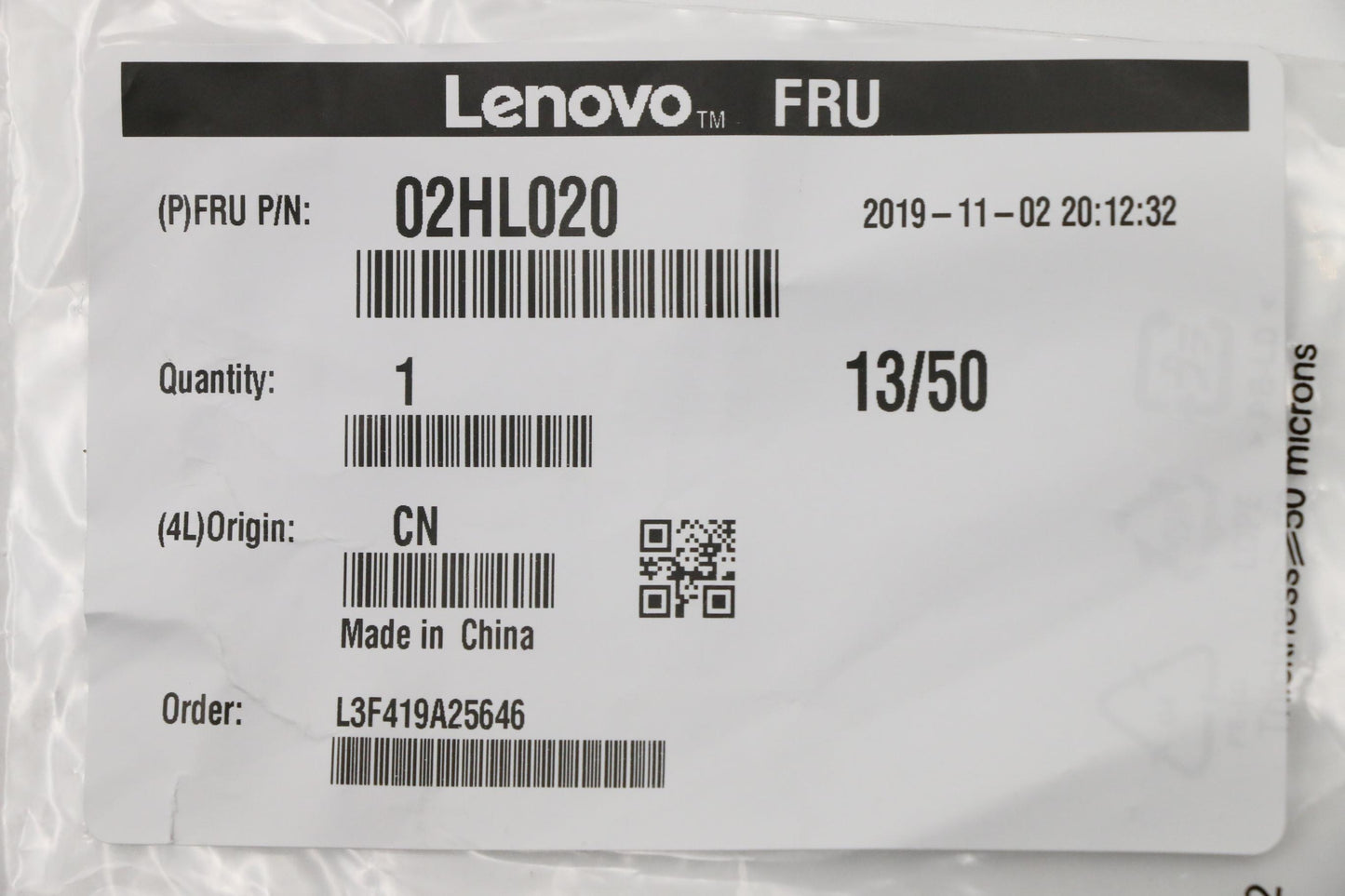Lenovo Hinge L+R Kits Touch(Szs) For - 02HL020